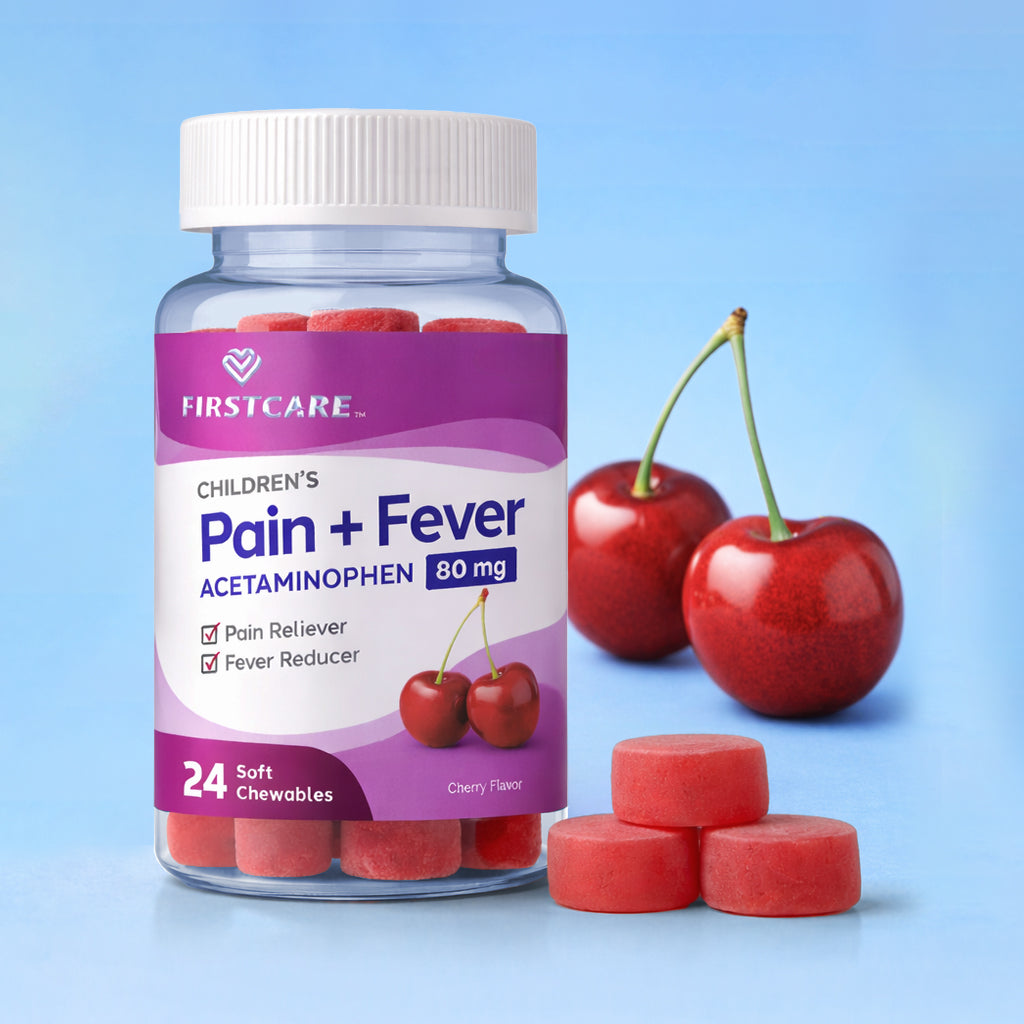 Children's Acetaminophen 80 mg - Cherry