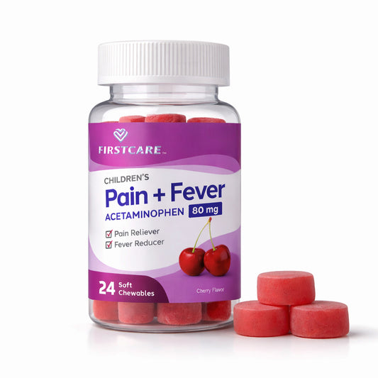 Children's Acetaminophen 80 mg - Cherry
